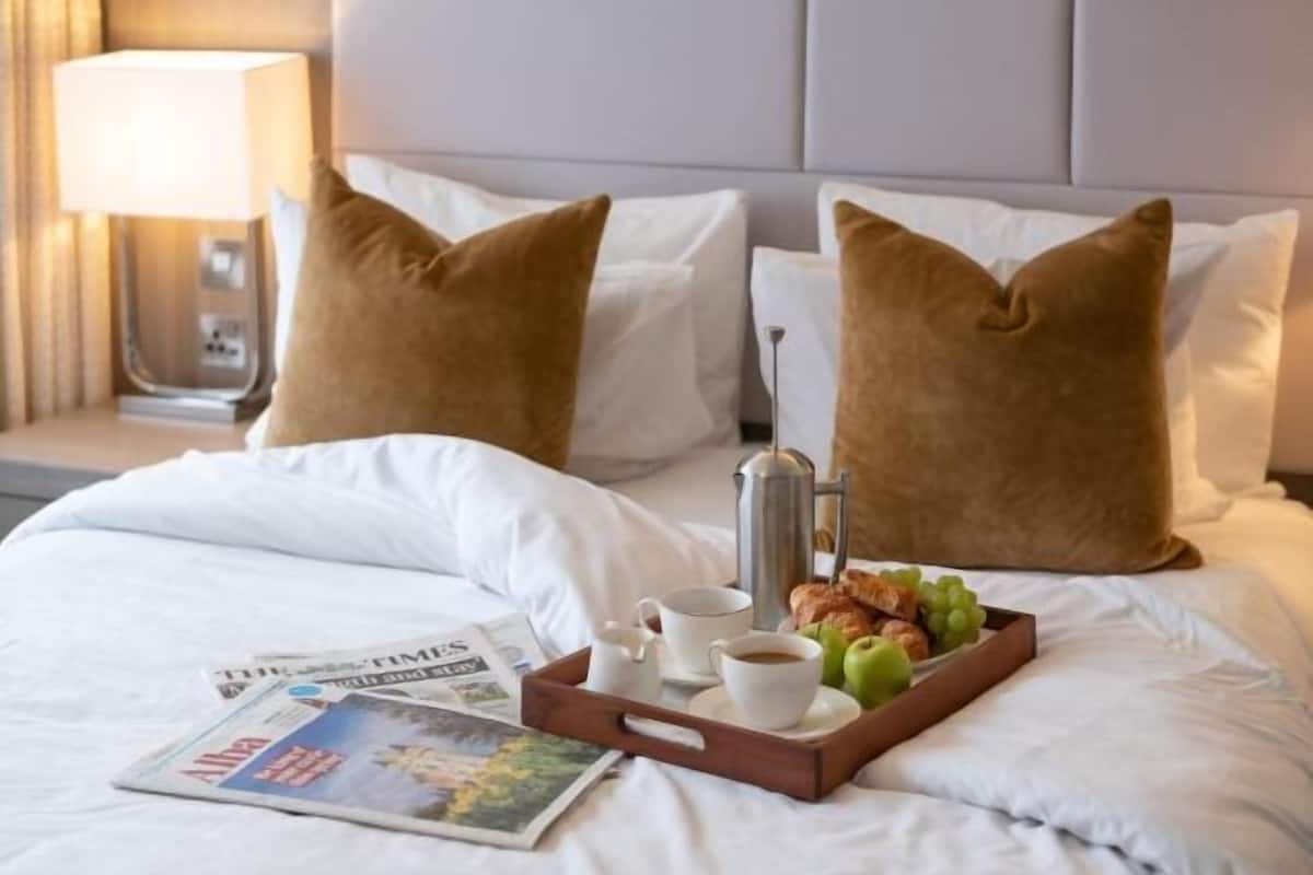 1 Schlafzimmer, hochwertige Bettwaren, Zimmersafe
