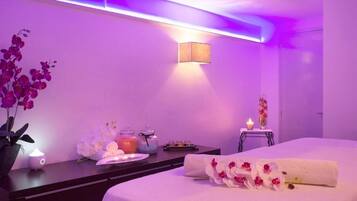 Soins corporels, enveloppements corporels, gommages corporels