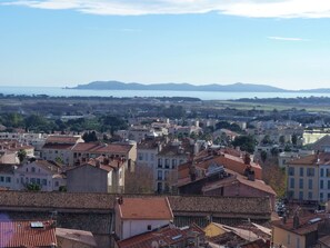 Blick von der Unterkunft