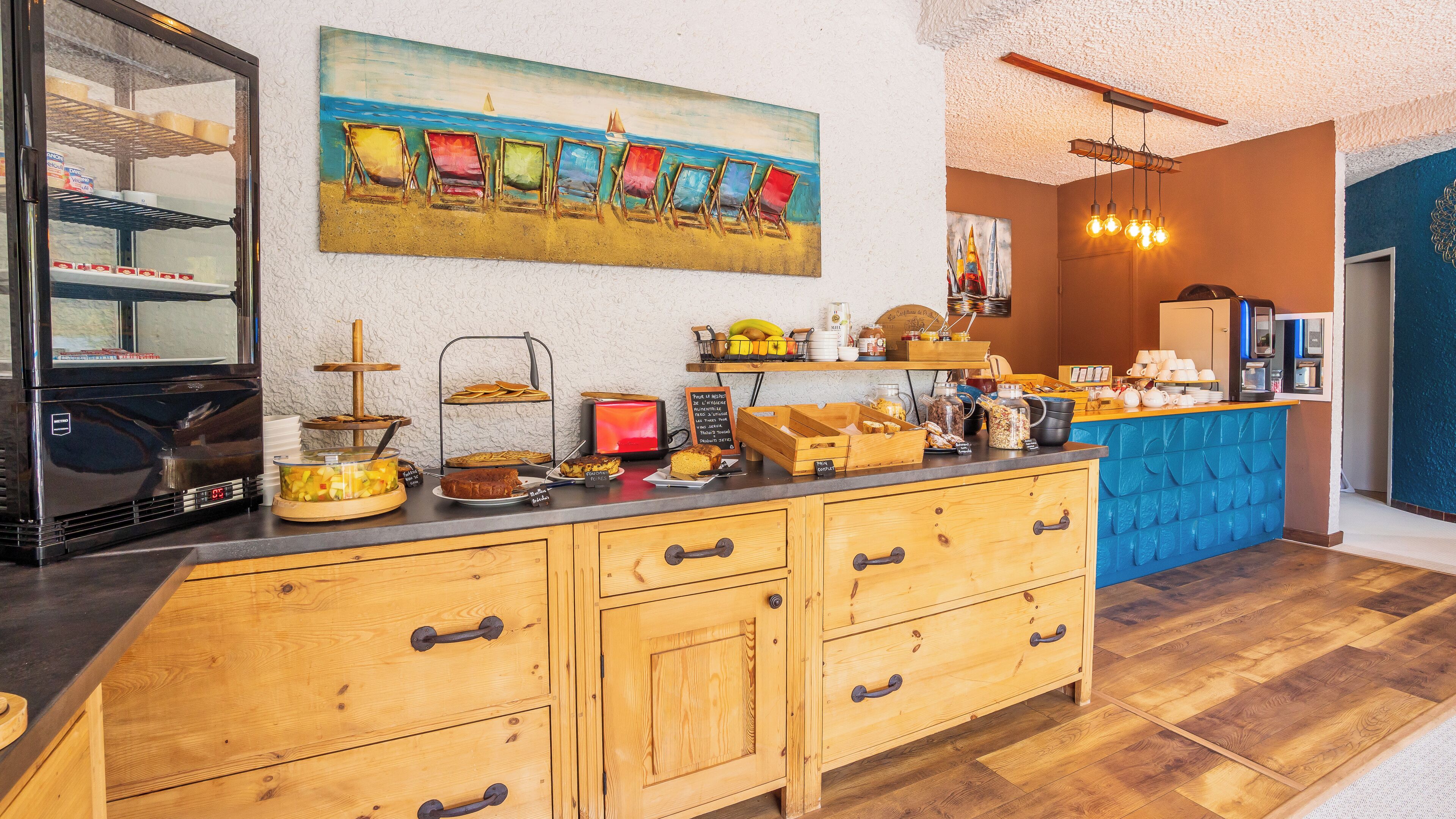 daily buffet breakfast (eur 14 per person)