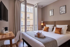 Literie de qualité supérieure, coffres-forts dans les chambres