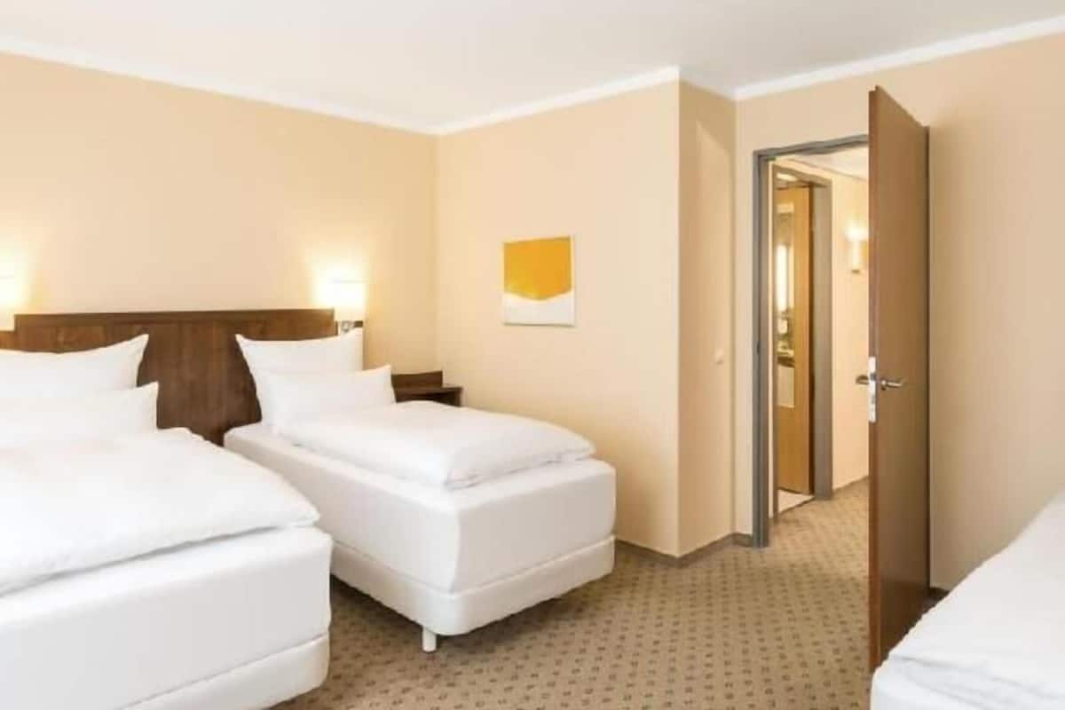 Literie de qualité supérieure, surmatelas, minibar