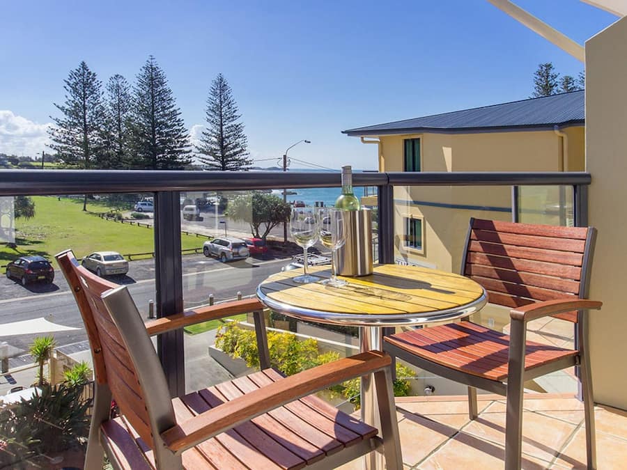 Zimmer, 1 Queen-Bett, Meerblick | Ausblick vom Zimmer