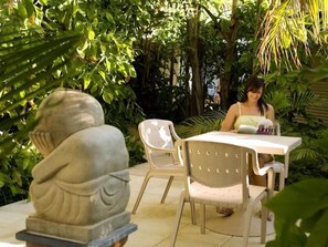 Terrein van de accommodatie