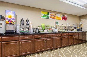 Petit déjeuner continental compris tous les jours