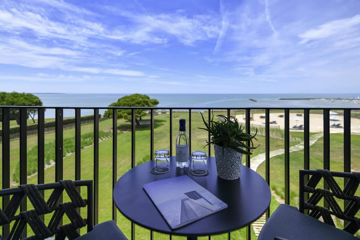 Deluxe Room, 1 King Bed, Terrace, Ocean View | View from property