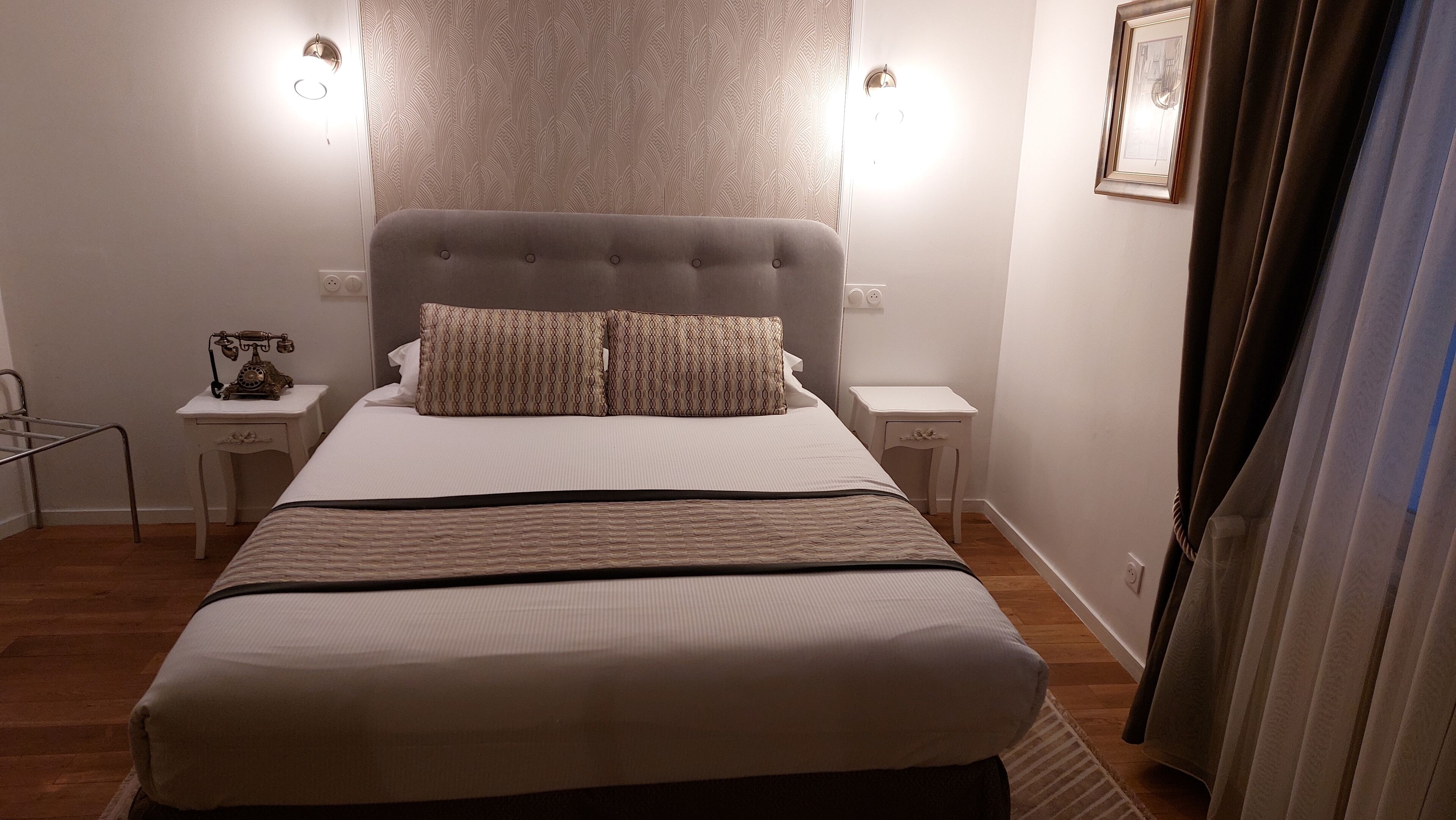 Premium bedding, individually decorated, desk, blackout curtains