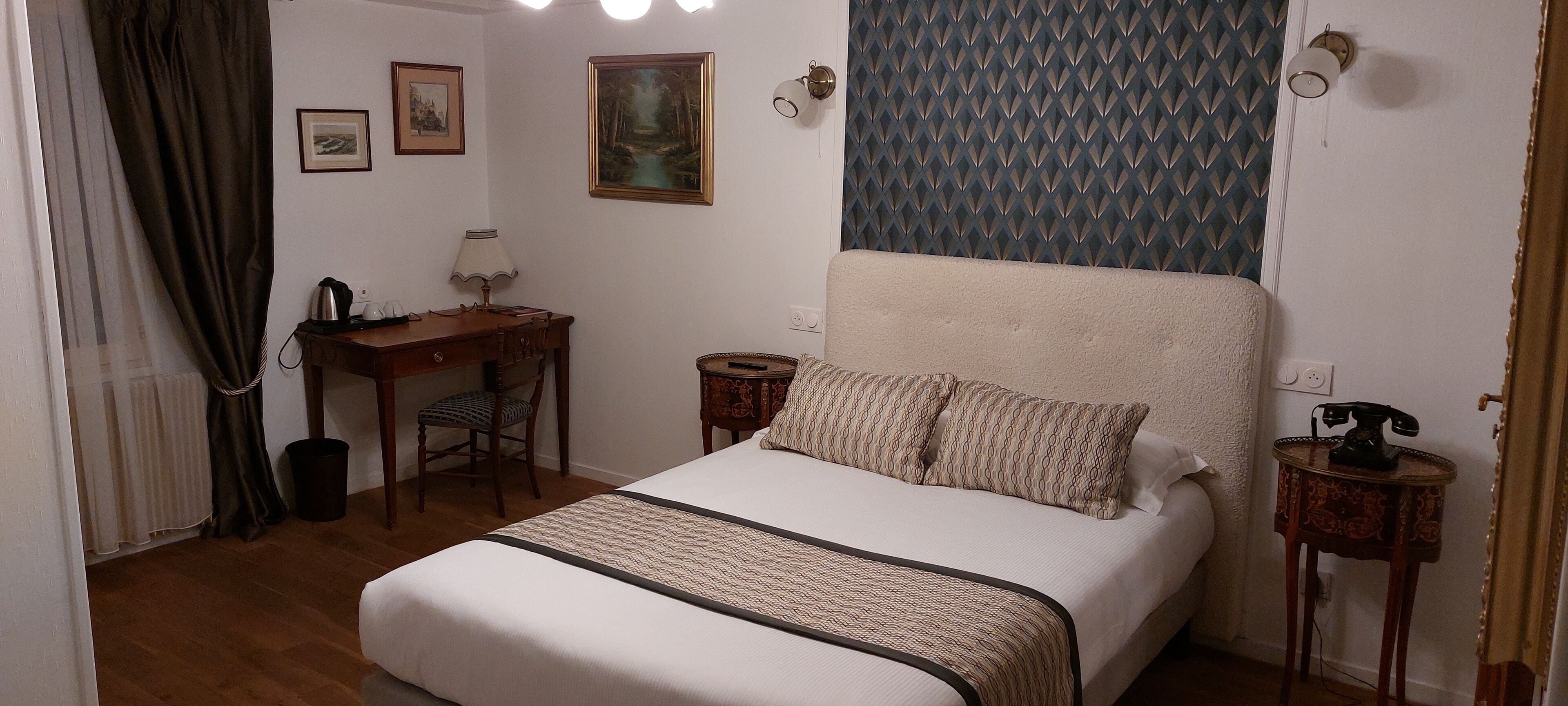 Standard Double Room | Premium bedding, individually decorated, desk, blackout drapes