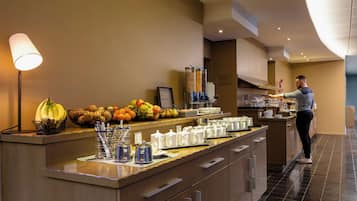 Daily buffet breakfast (EUR 16 per person)