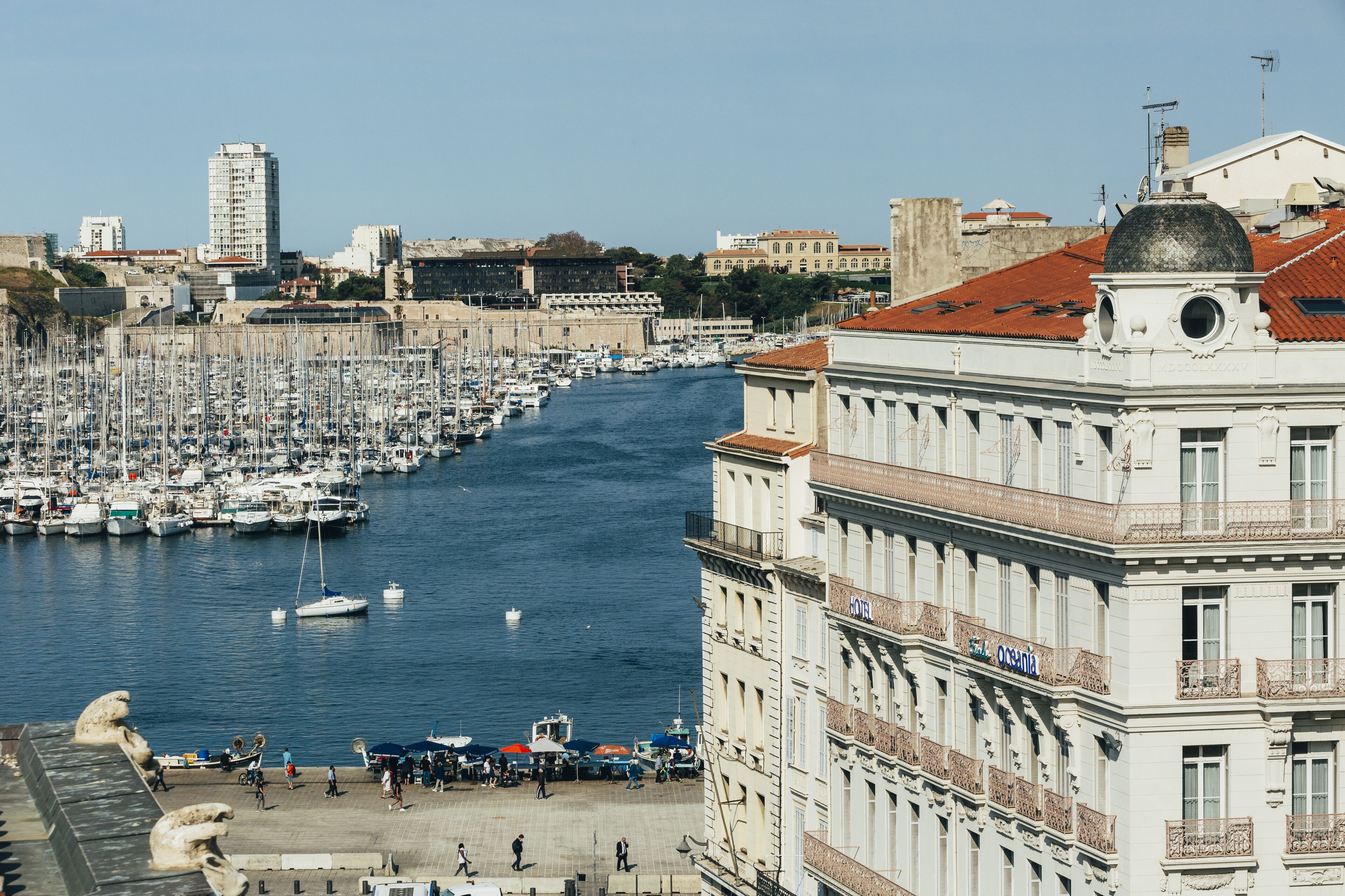 Foto - Escale Oceania Marseille Vieux Port