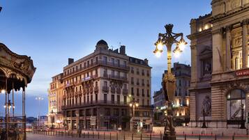 Voorkant van accommodatie