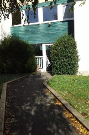 Entrada de la propiedad