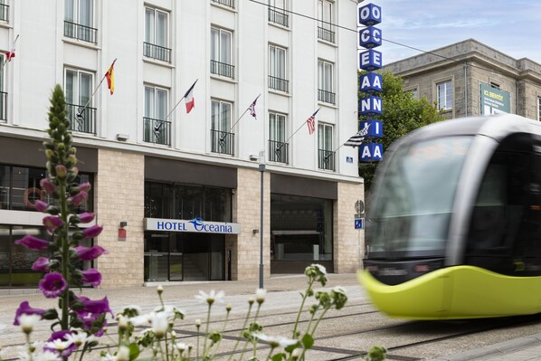 Façade de l’hébergement