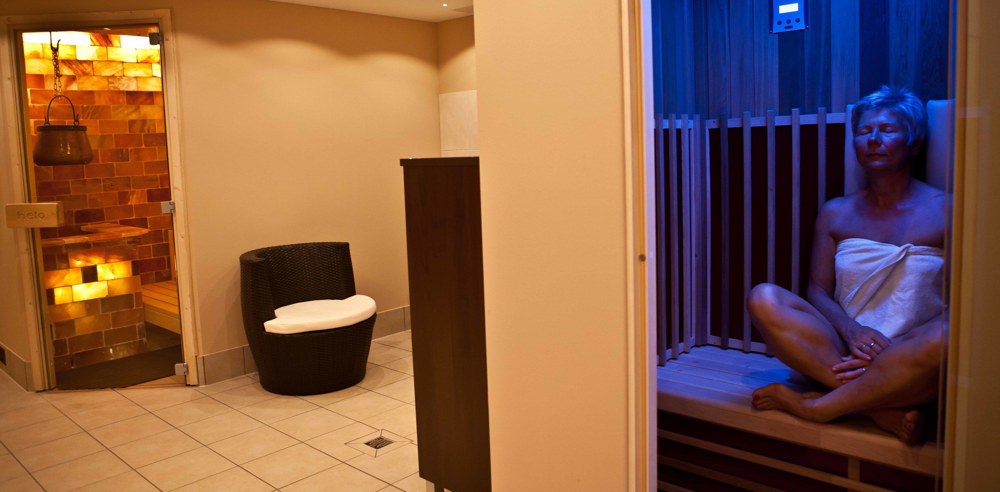 sauna, body treatments, hot stone massages, deep-tissue massages