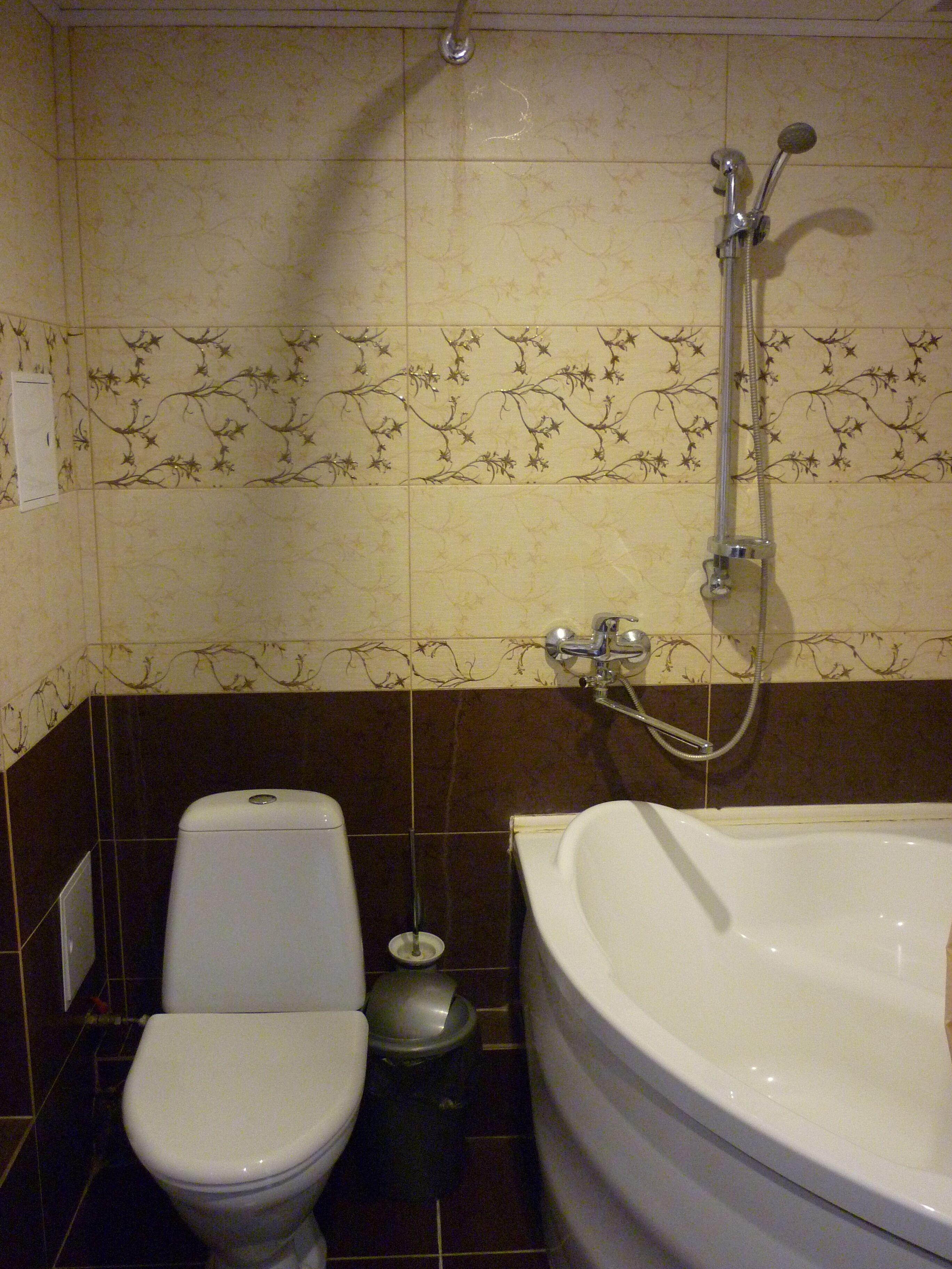 studio | bathroom | bathtub, free toiletries, towels