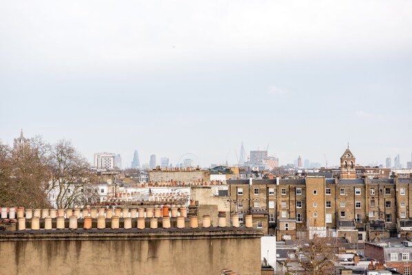 Penthouse Exécutif, 1 lit double, cuisine | Terrasse/Patio