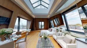 Penthouse Exécutif, 1 lit double, cuisine