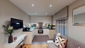 Apartment, 1 Bedroom | Living area
