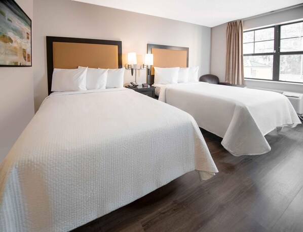 Desk, iron/ironing board, free WiFi, bed sheets