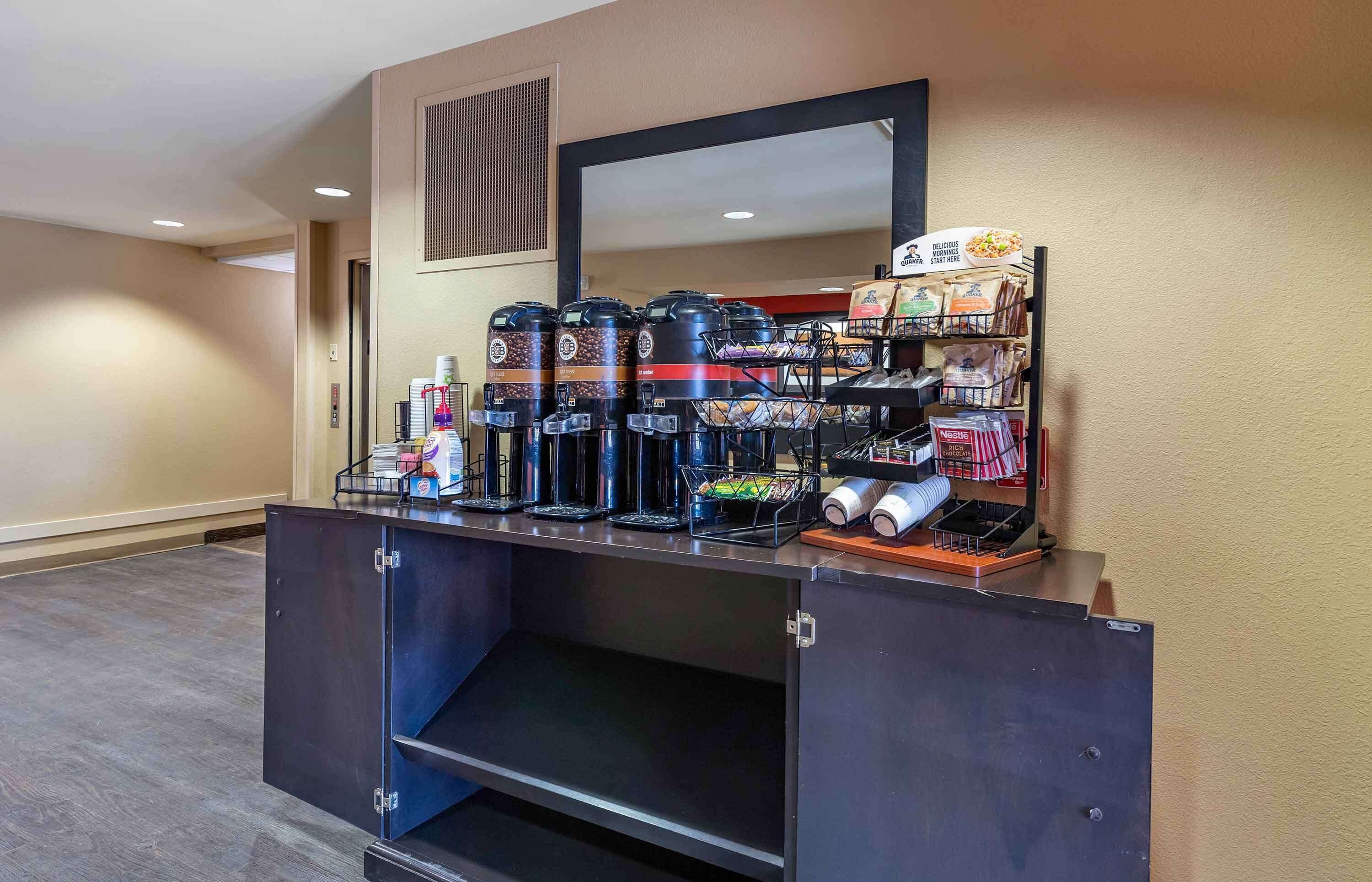 Free daily on-the-go breakfast 