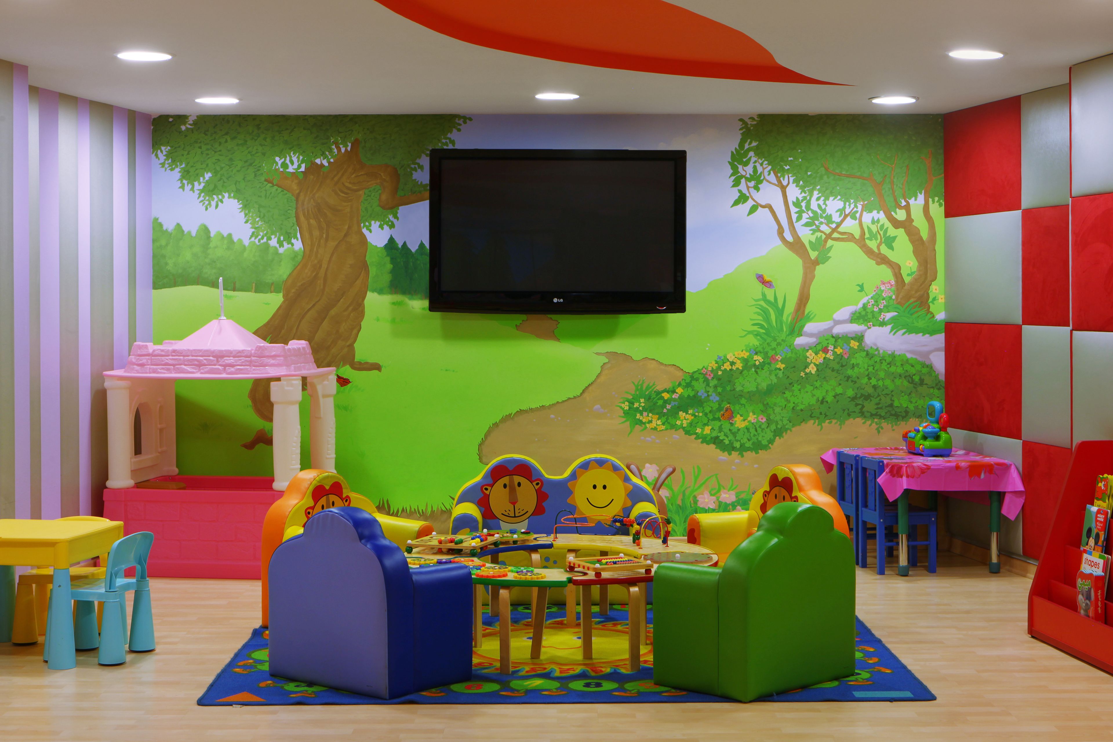 children’s play area – indoor