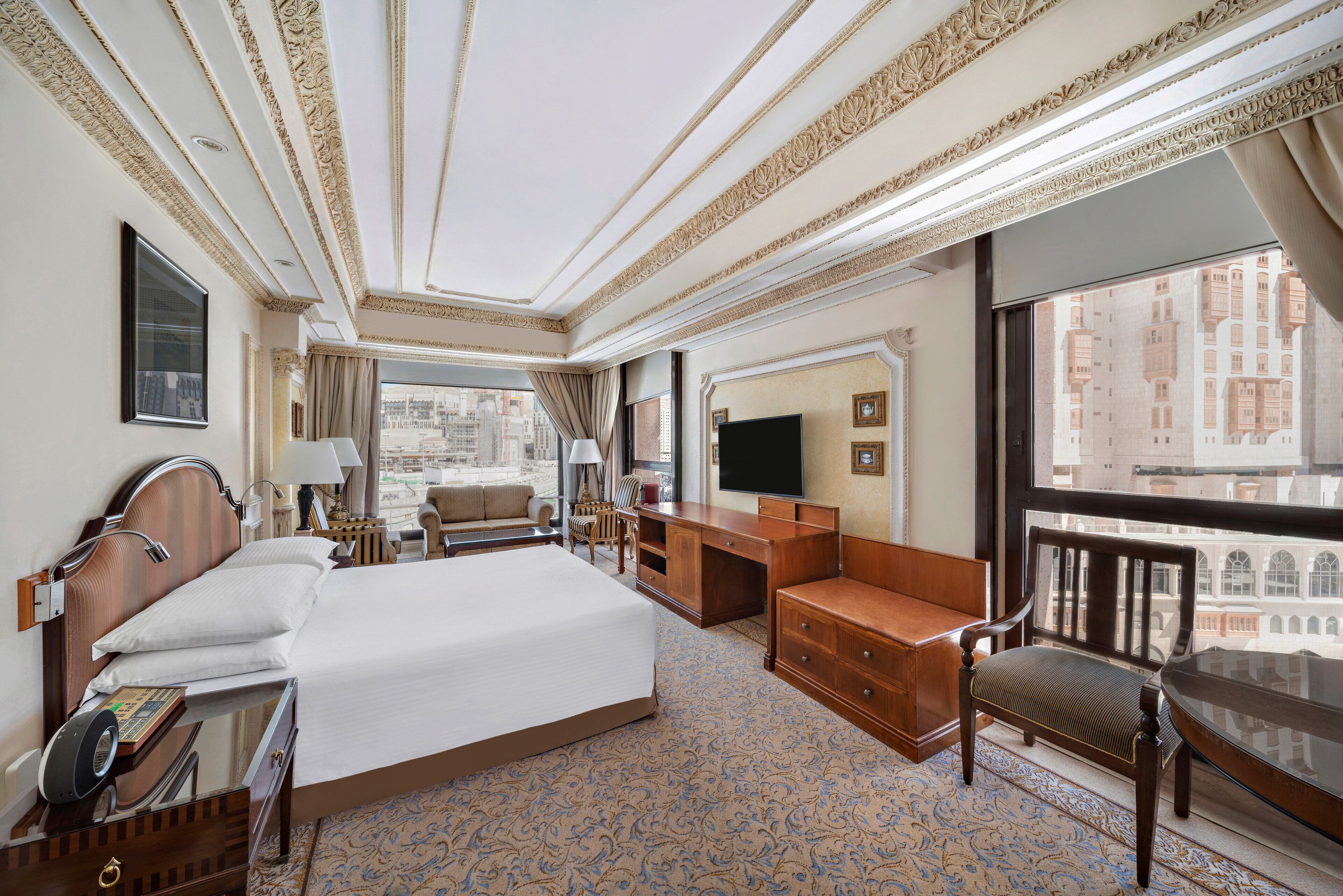 Suite, 2 Bedrooms (Haram View) | 1 bedroom, Egyptian cotton sheets, premium bedding, down comforters