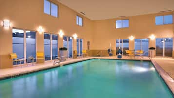 Una piscina techada