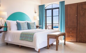 Suite – deluxe, 1 kingsize-seng | Sengetøy av topp kvalitet, dundyner og senger med Select Comfort-madrass