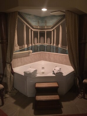 Suíte, 1 cama King, para não fumantes (Artist Retreat Suite) | Banheira de hidromassagem