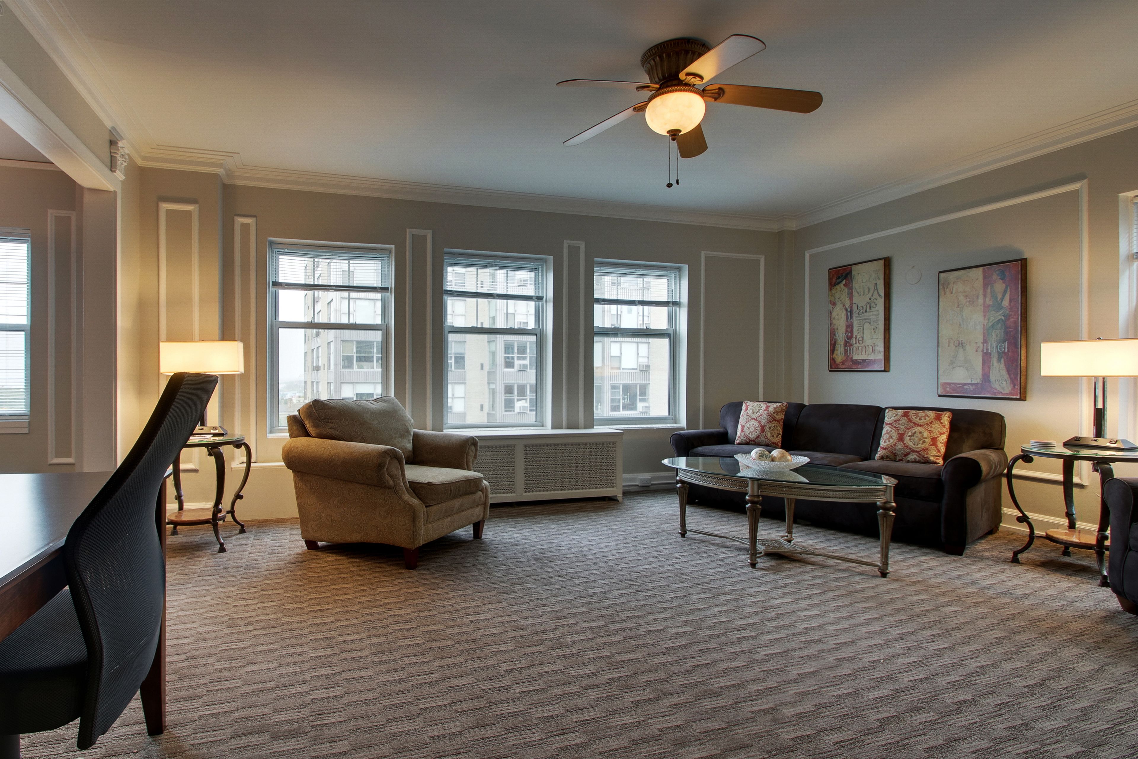 executive suite, 2 bedrooms, city view | lake view