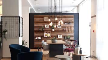 Sala de estar en el lobby