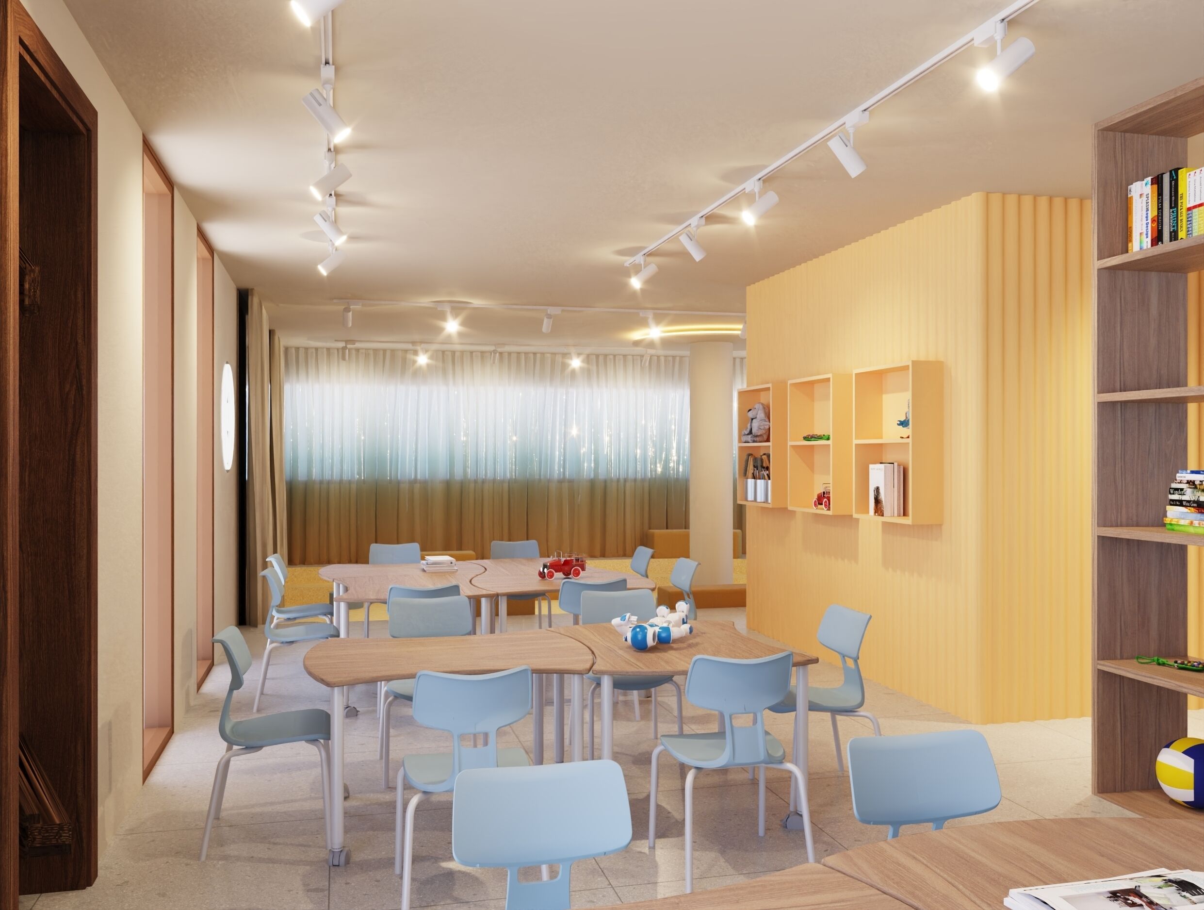 Children's play area - indoor