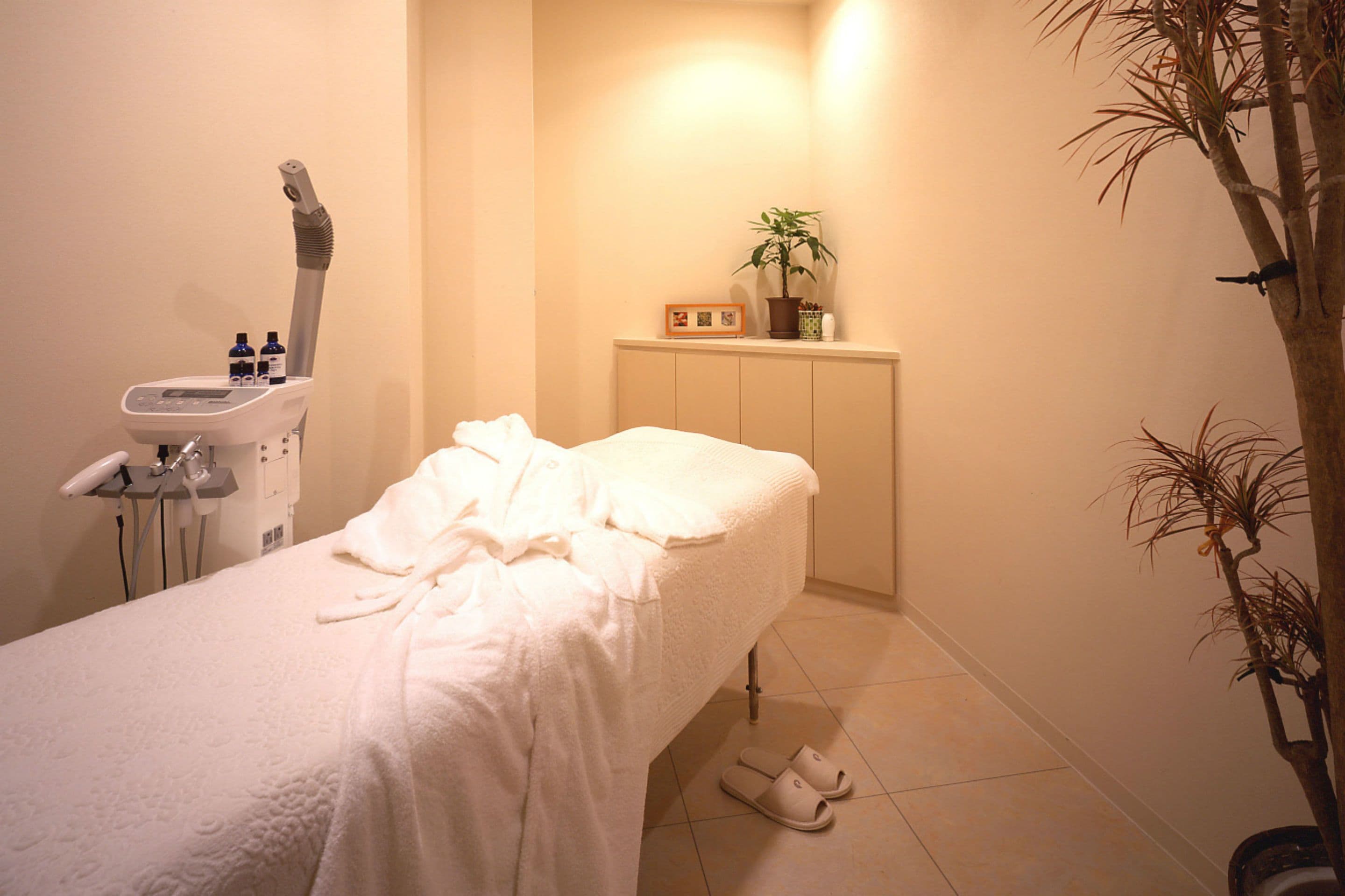 Body treatments, aromatherapy, facials, 1 treatment room