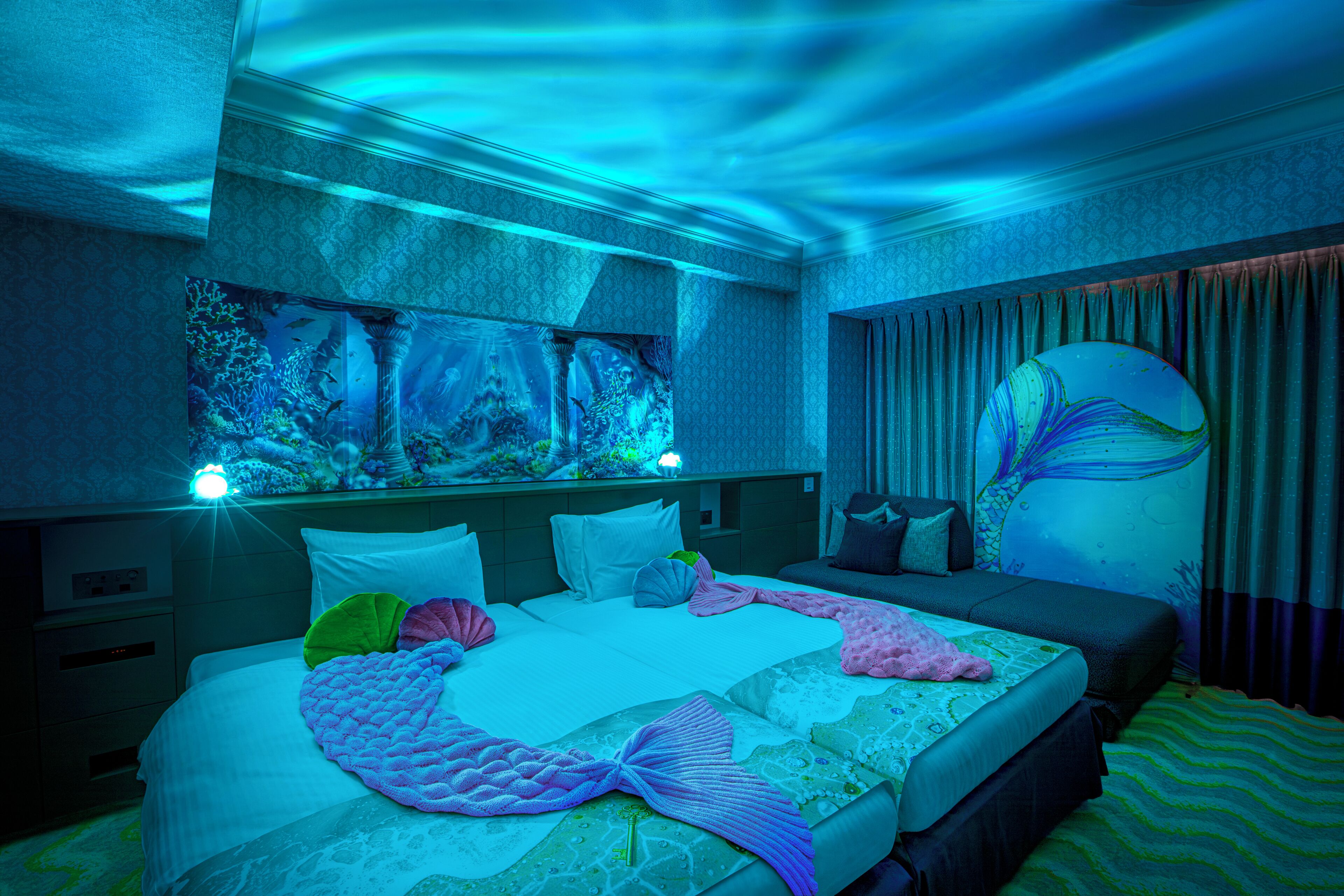 Mermaid Themed Room (Decorations not for take-home), Non-Smoking