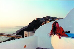 View from property - Theoxenia Caldera Hotel (Santorini)