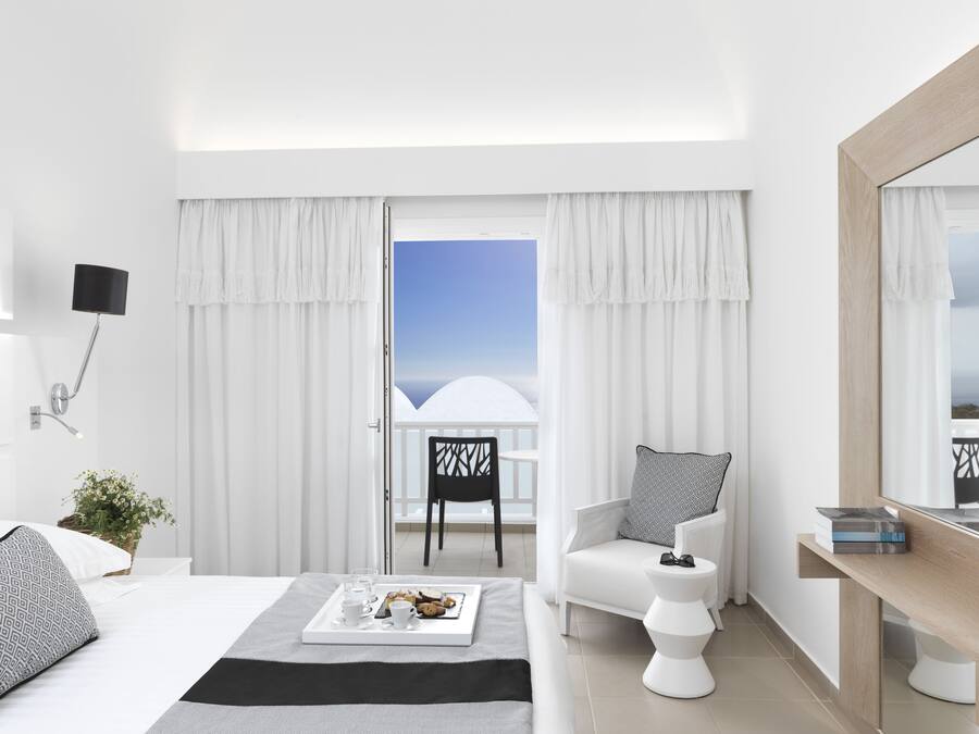 Chambre Double ou avec lits jumeaux, 1 chambre, balcon | Vue depuis le balcon