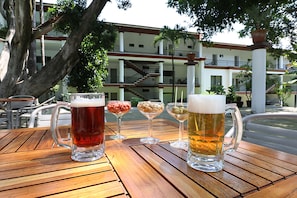 Poolside bar