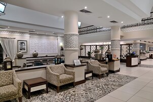 Sala de estar en el lobby