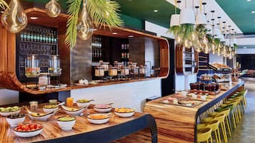 Daily buffet breakfast (EUR 26 per person)