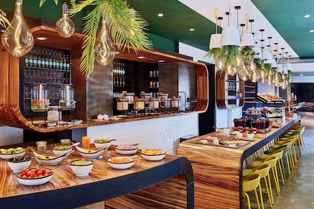 Daily buffet breakfast (EUR 26 per person)