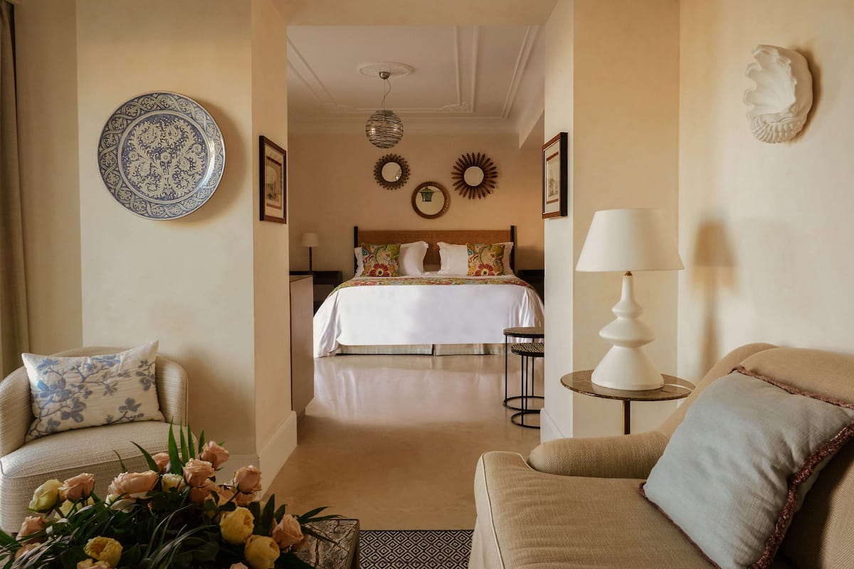 Suite, 2 Bedrooms (Ionica Pool Suite) | 1 bedroom, down comforters, minibar, in-room safe