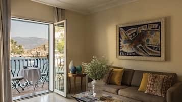 Deluxe-Suite, Balkon, Meerblick