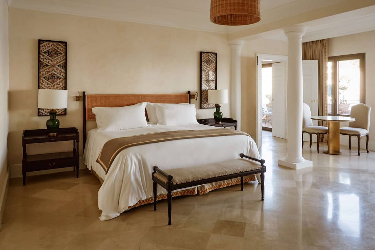 Suite (Villa Sant Andrea) | 1 bedroom, down comforters, minibar, in-room safe