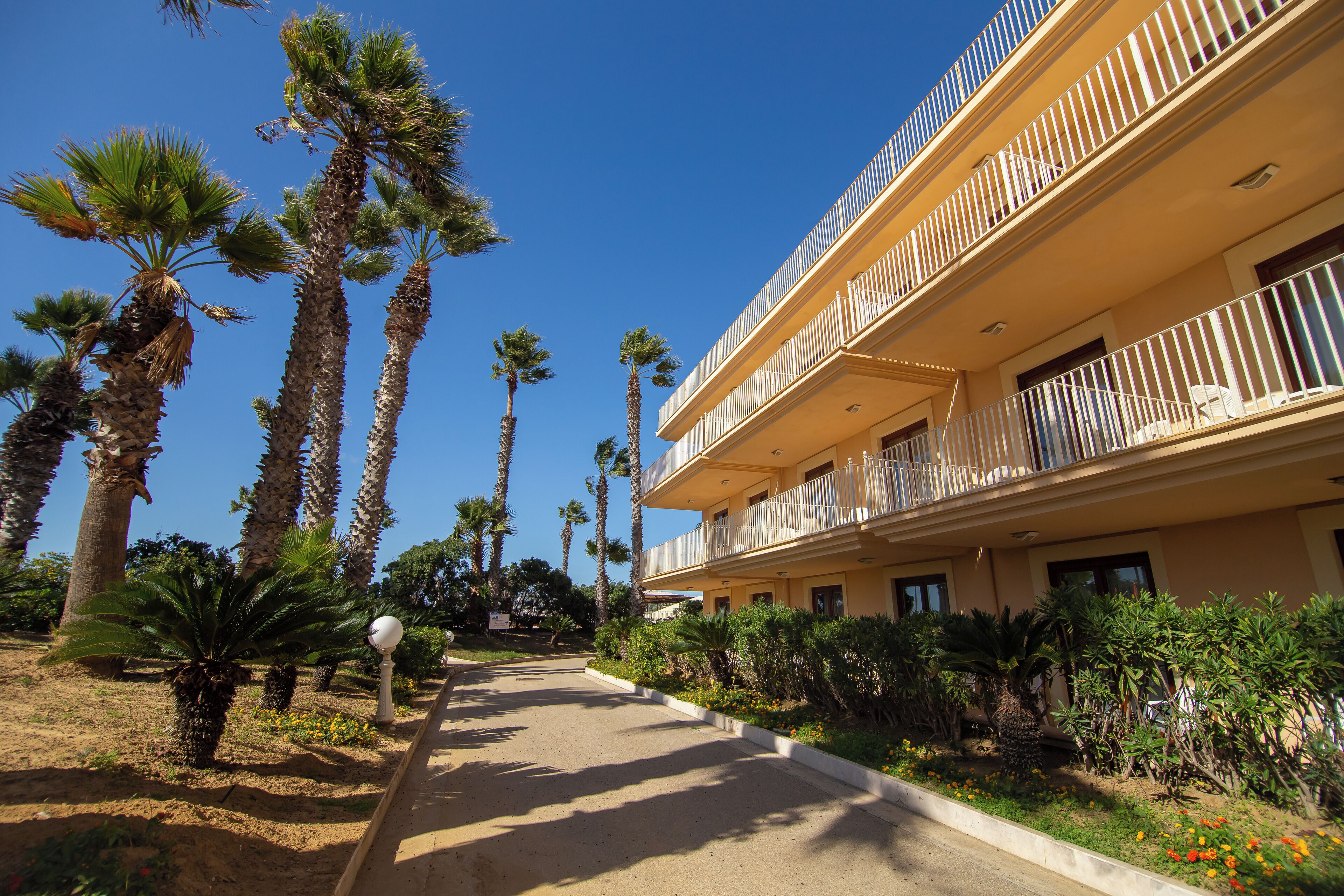 Ingresso della struttura