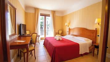 Deluxe-Doppelzimmer, 1 Doppelbett oder 2 Einzelbetten, Balkon, Meerblick