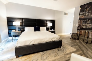 Luxury-Zimmer, 1 King-Bett, Kamin
