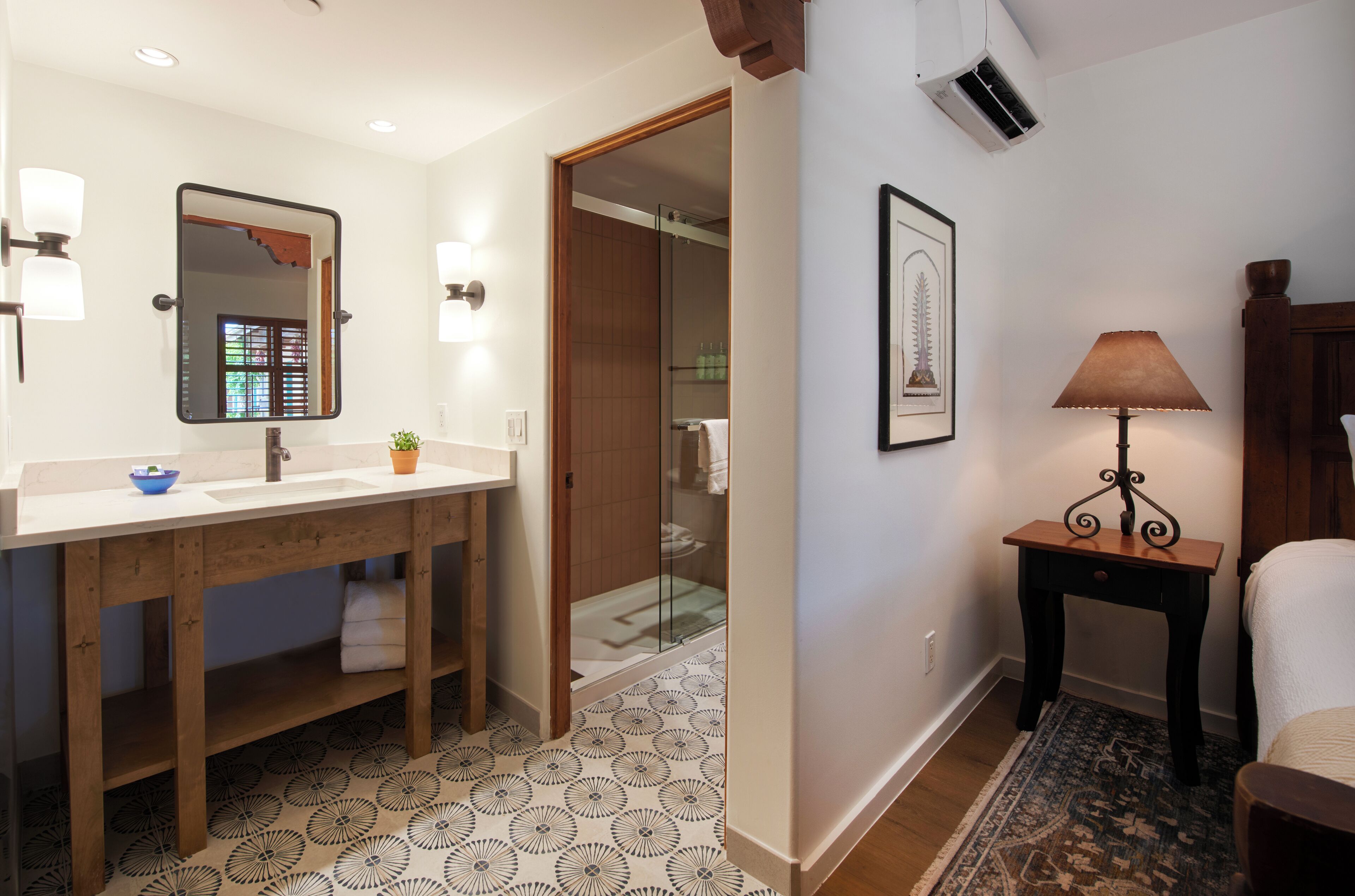 free toiletries, hair dryer, bathrobes, towels