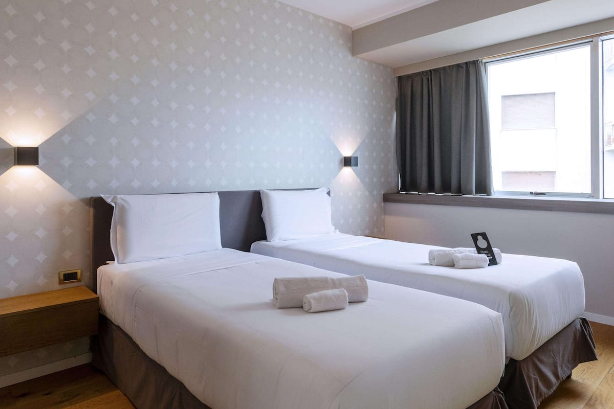 Chambre avec lits jumeaux