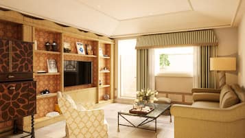 Premium Suite (Villa Timeo) | Premium bedding, down comforters, minibar, in-room safe