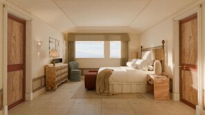 Suite Premium (Villa Timeo) | Ropa de cama de alta calidad, edredón y minibar